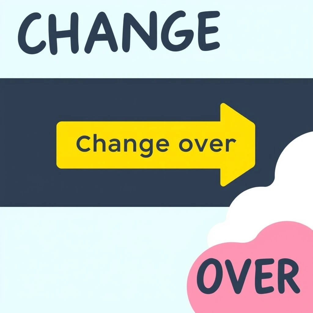 Entendendo o Phrasal Verb Change Over Significados e Uso