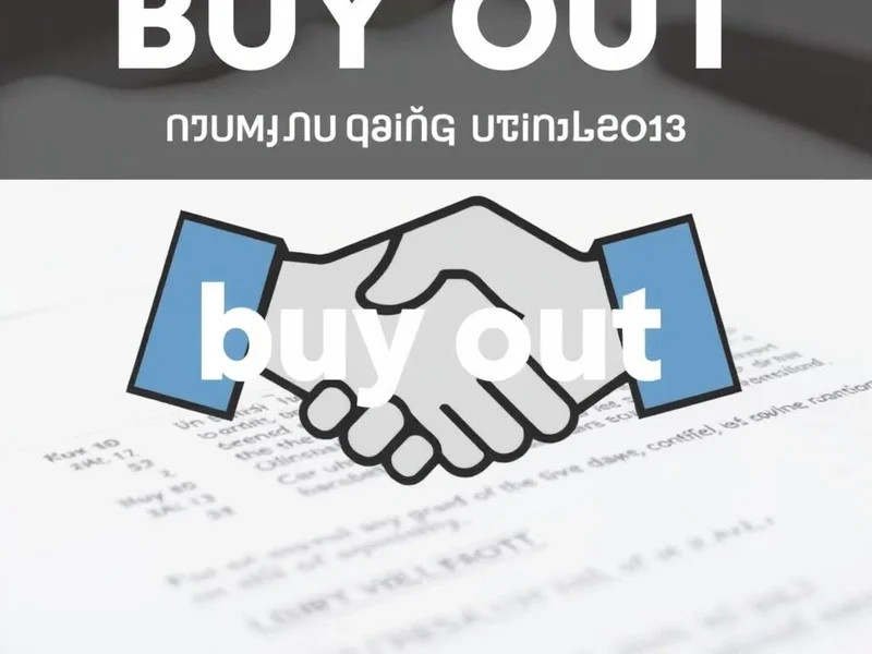 Image showing a handshake over a contract, symbolizing how to buy out a company