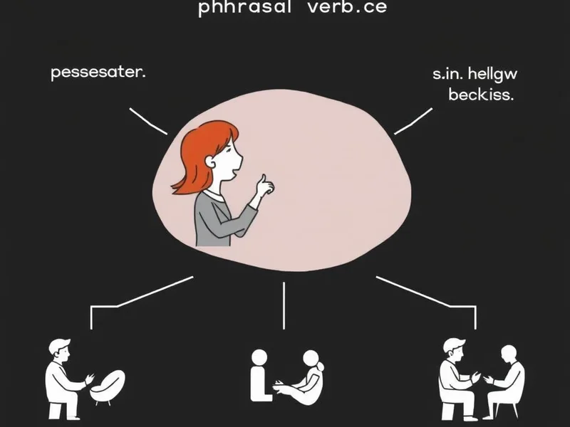 Image showing different contexts for the phrasal verb 'bring around'