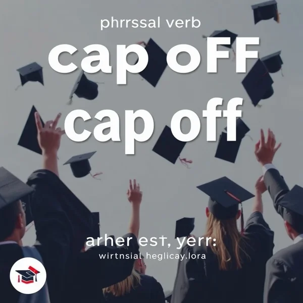Image illustrating 'cap off' with a graduation ceremony finale