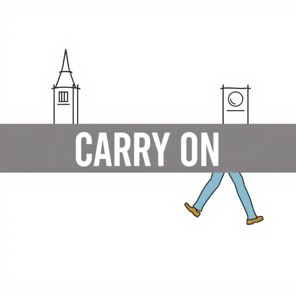 Comprender el verbo frasal Carry on Significados y uso en inglés
