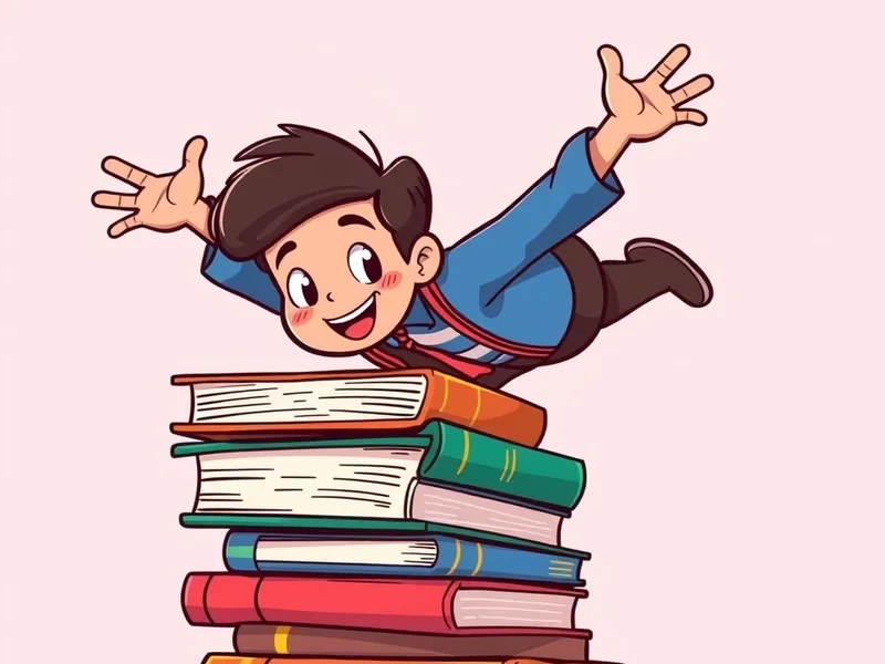 Image showing someone easily completing a task, with the text "Breeze Through Your Studies"