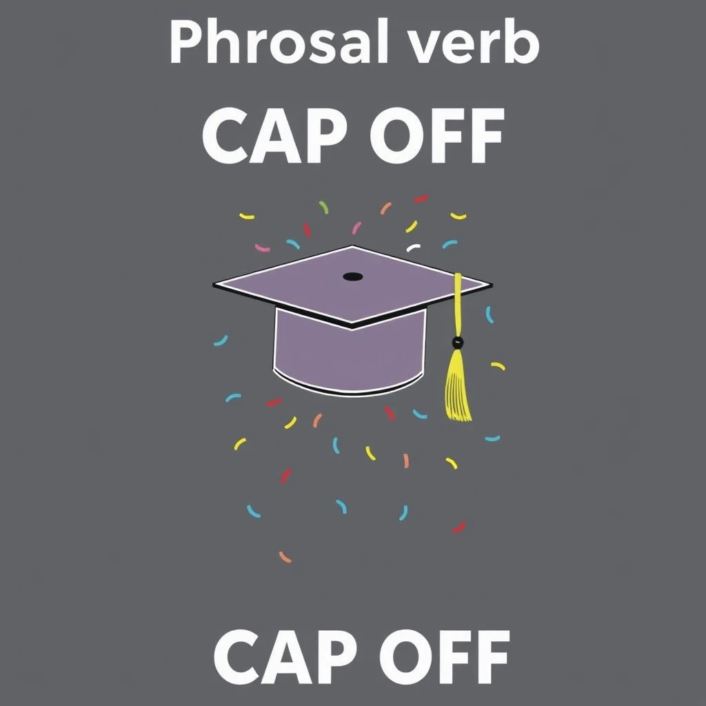 Dominando el Phrasal Verb CAP OFF Significados Uso Ejemplos