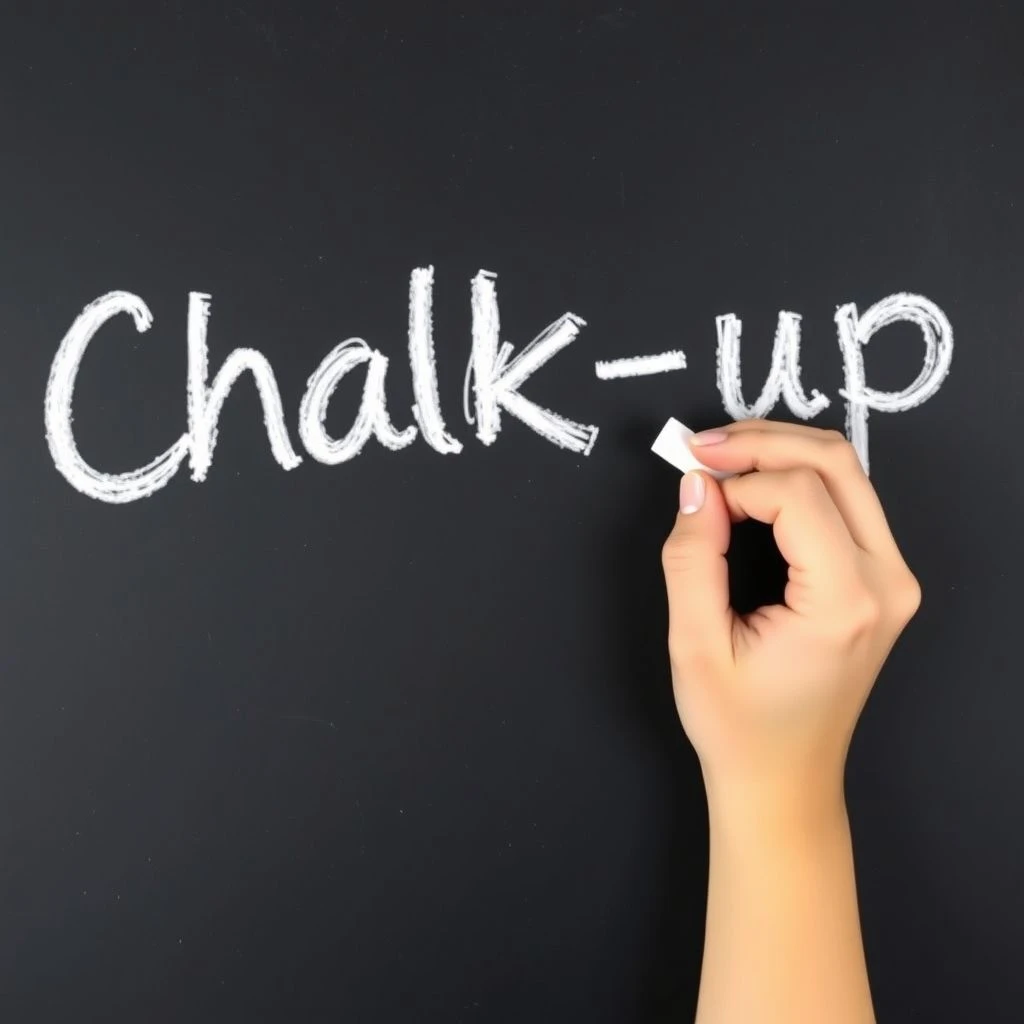 Domine o Phrasal Verb Chalk up Use Corretamente em Inglês