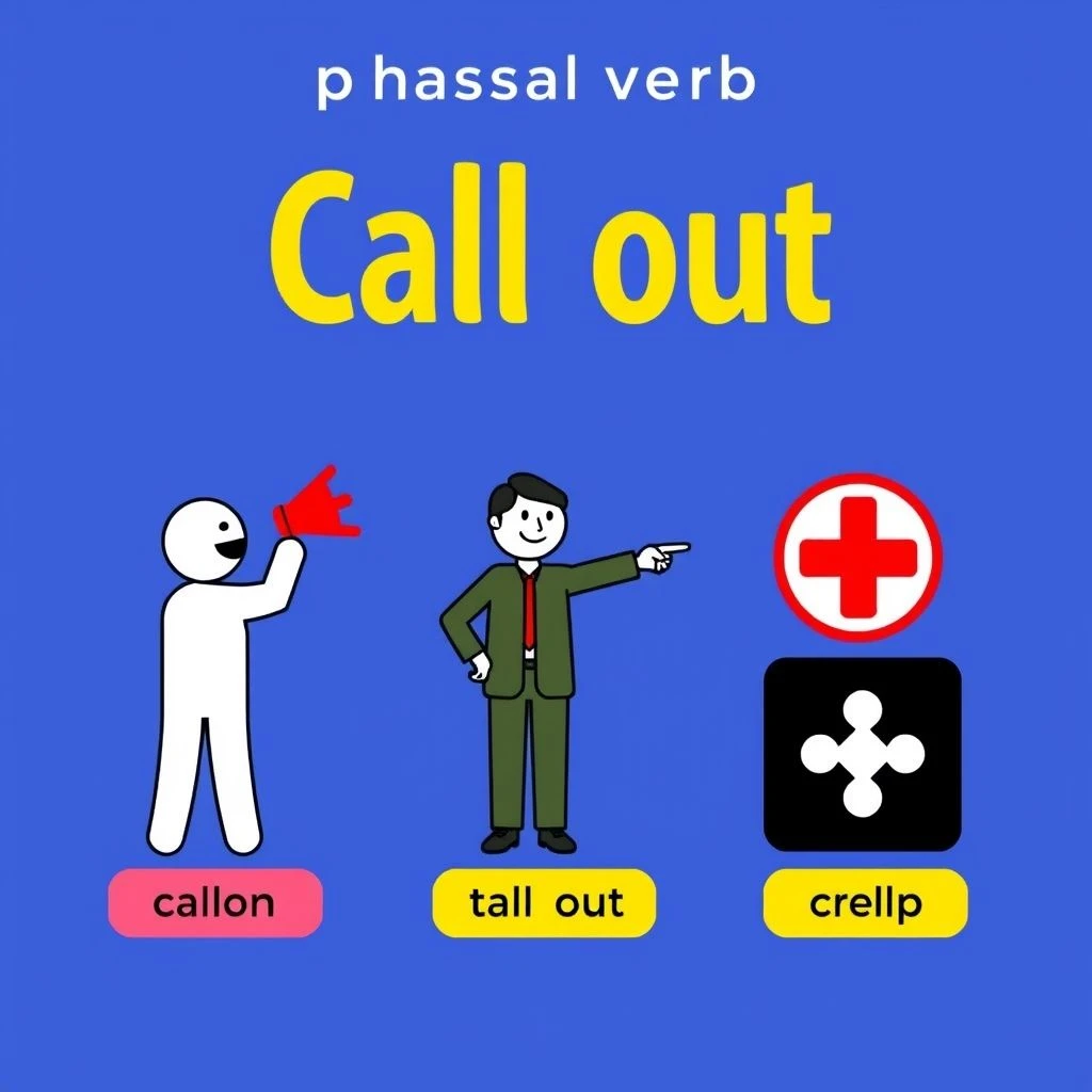 Call Out: Significados Clave y Uso del Phrasal Verb en Inglés