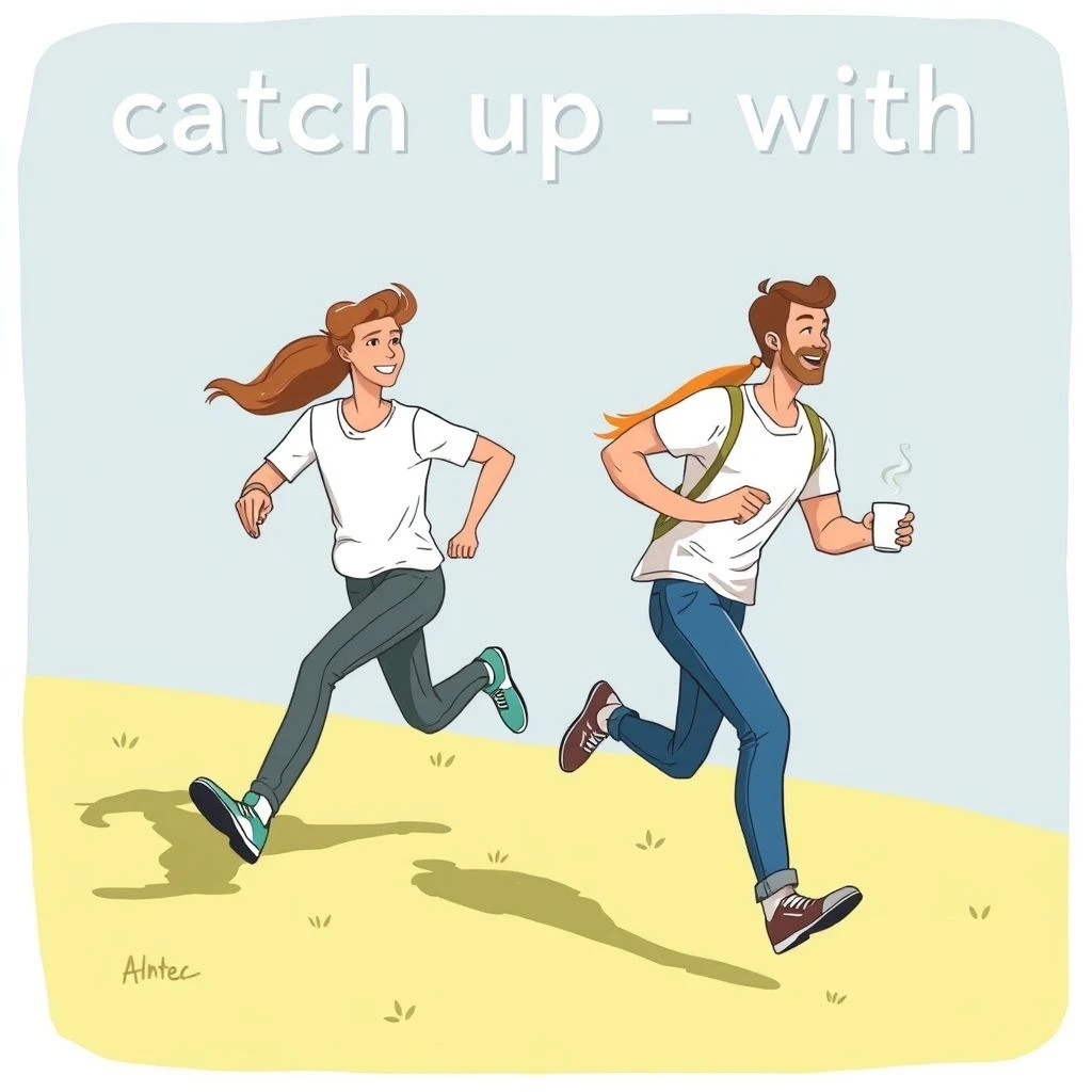 Entendiendo el Phrasal Verb Cómo Usar 'Catch up with' Correctamente