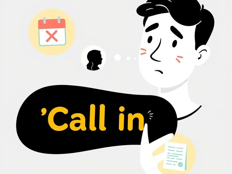 A person on the phone, illustrating the phrasal verb Call in
