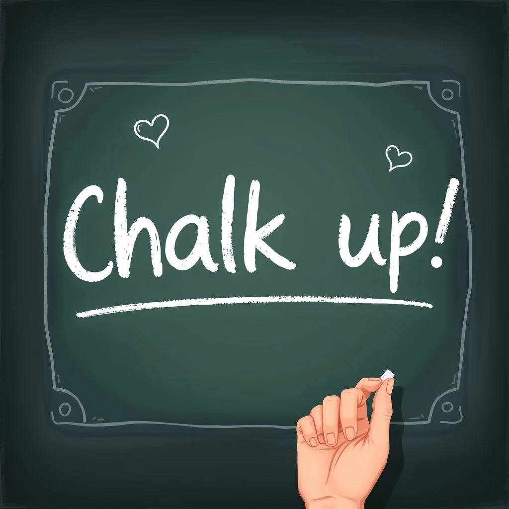 Nắm Vững Cụm Động Từ Chalk up Cách Sử Dụng Chính Xác