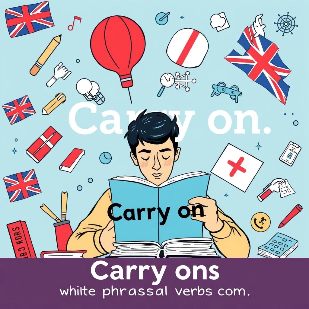 Entenda o Phrasal Verb Carry on Significados e Uso em Inglês