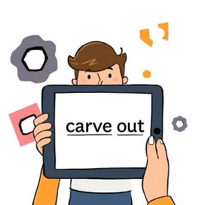 Làm chủ Phrasal Verb Carve Out Nghĩa và Cách dùng trong tiếng Anh