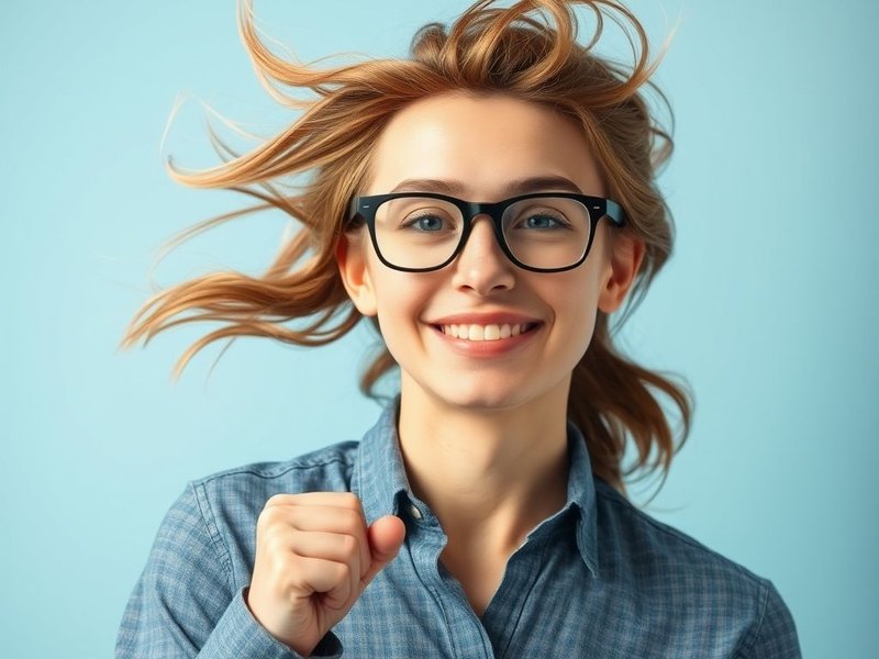 Image showing someone easily completing a task, with the text "Breeze Through Your Studies"