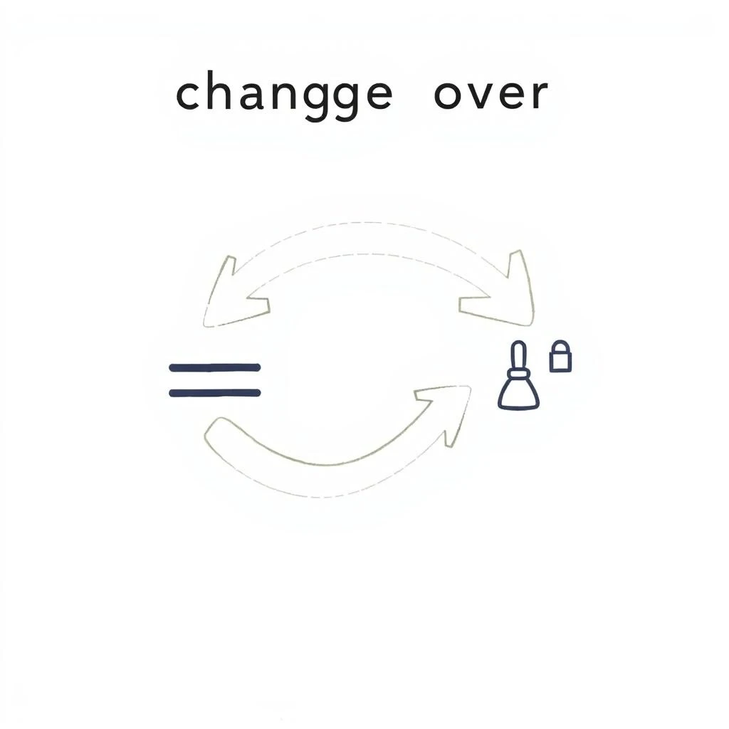 Tìm hiểu Cụm động từ Change Over Ý Nghĩa và Cách Sử Dụng
