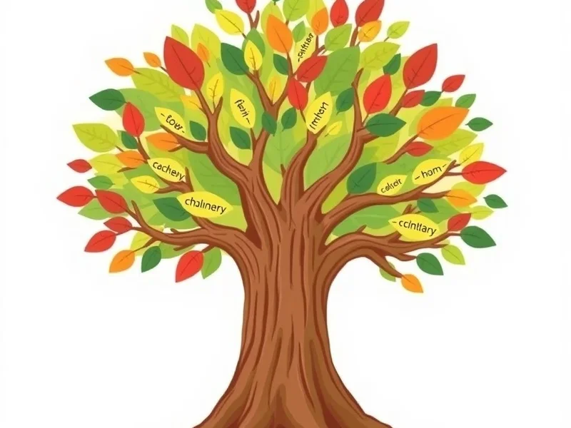 A visual representation of how to branch out, like a tree growing new limbs