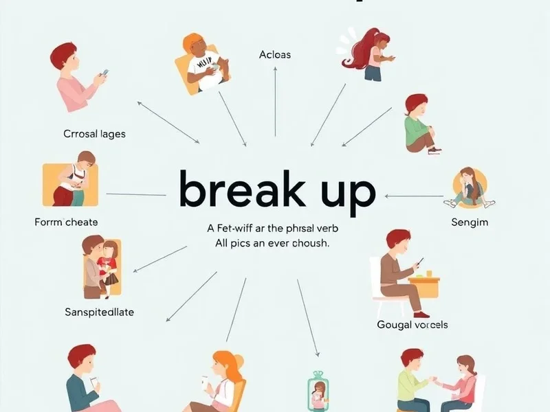 Understanding the Meanings of the Phrasal Verb Break up