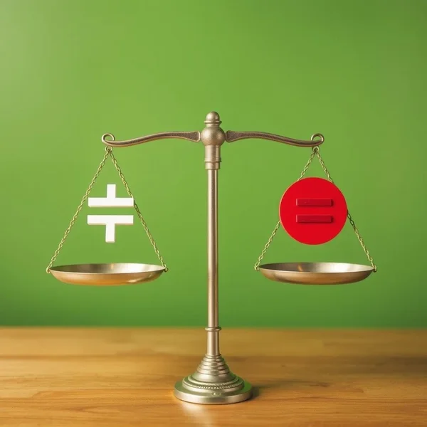 Image showing contrasting elements that cancel out each other