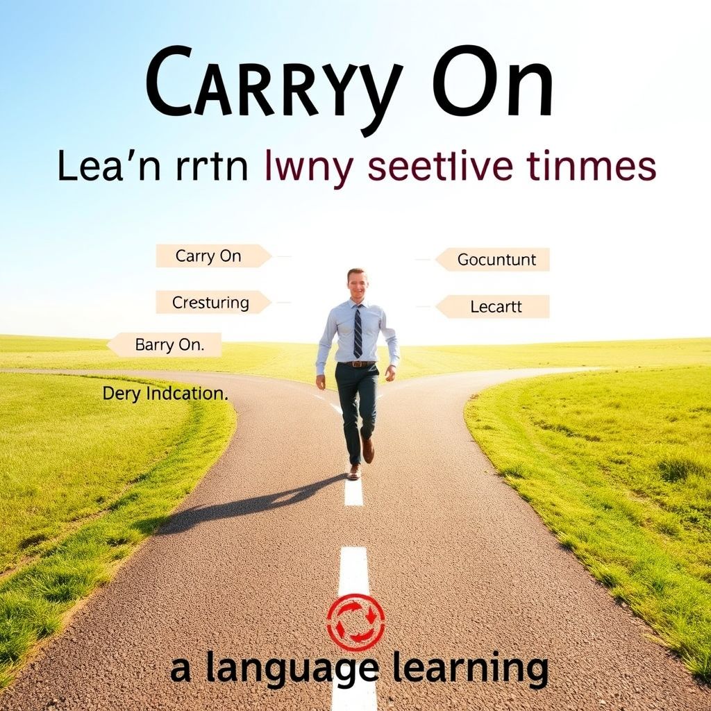 Carry On: Understanding Meanings and Usage of This Phrasal Verb