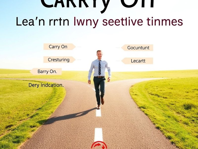 Understanding the Phrasal Verb Carry on