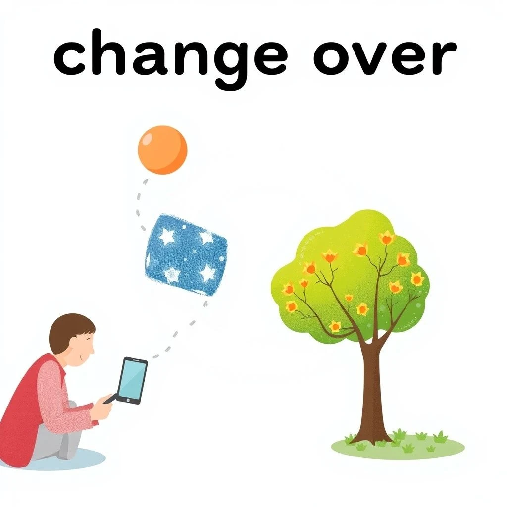 Mastering 'Change Over': Meanings and Usage of this Phrasal Verb