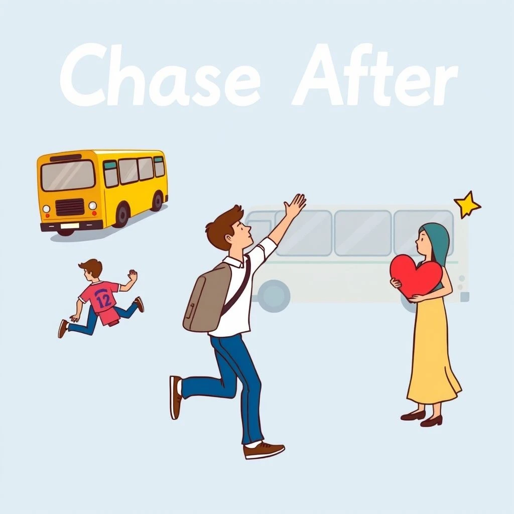 Chase After Phrasal Verb Su Significado y Uso en Inglés