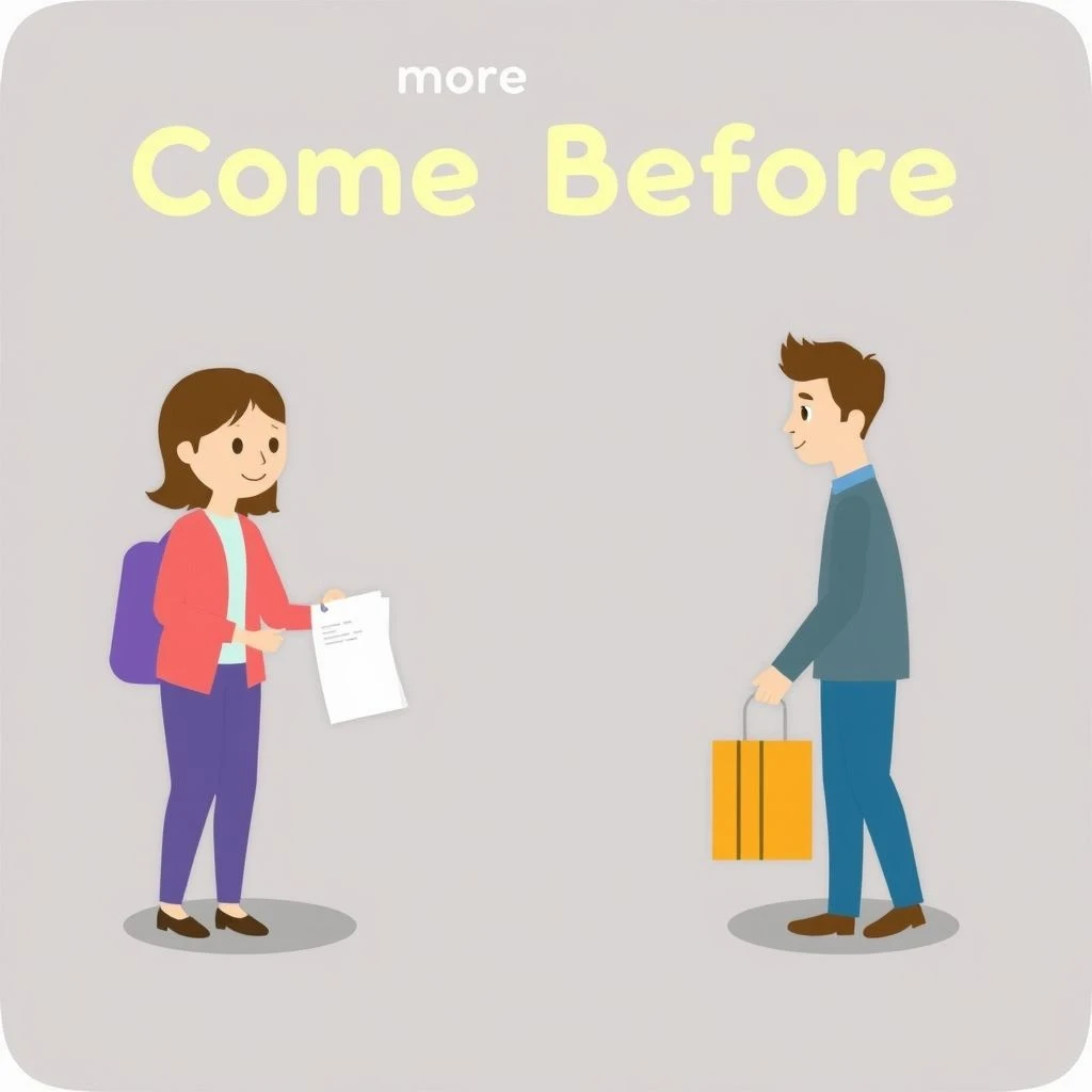 Domine o Phrasal Verb Inglês Come Before Guia Essencial