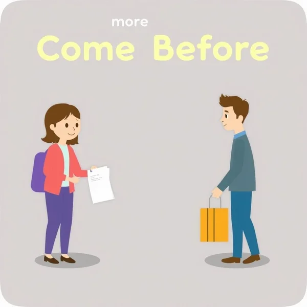 Understanding the Phrasal Verb Come Before