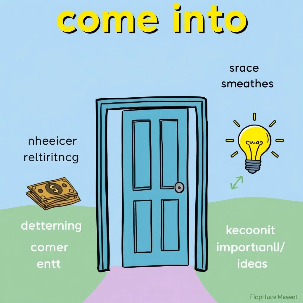 Come into Comprende Significados Clave Uso Phrasal Verb
