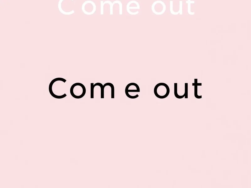 A sun peeking from behind clouds, illustrating the phrasal verb Come out