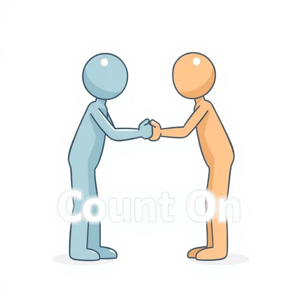 Understanding the phrasal verb Count On