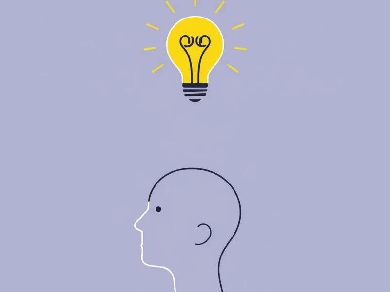 Image showing a lightbulb above a head, illustrating someone starting to understand or "cotton on"