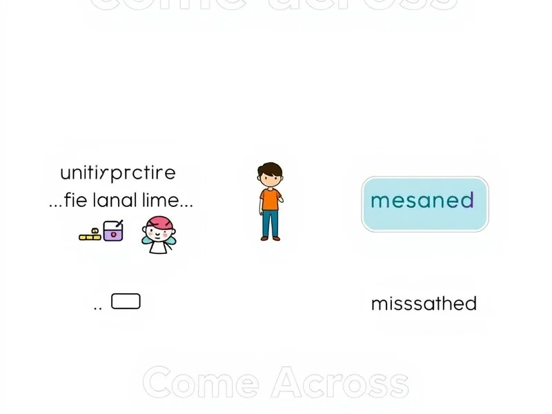 Using the phrasal verb Come Across in English sentences