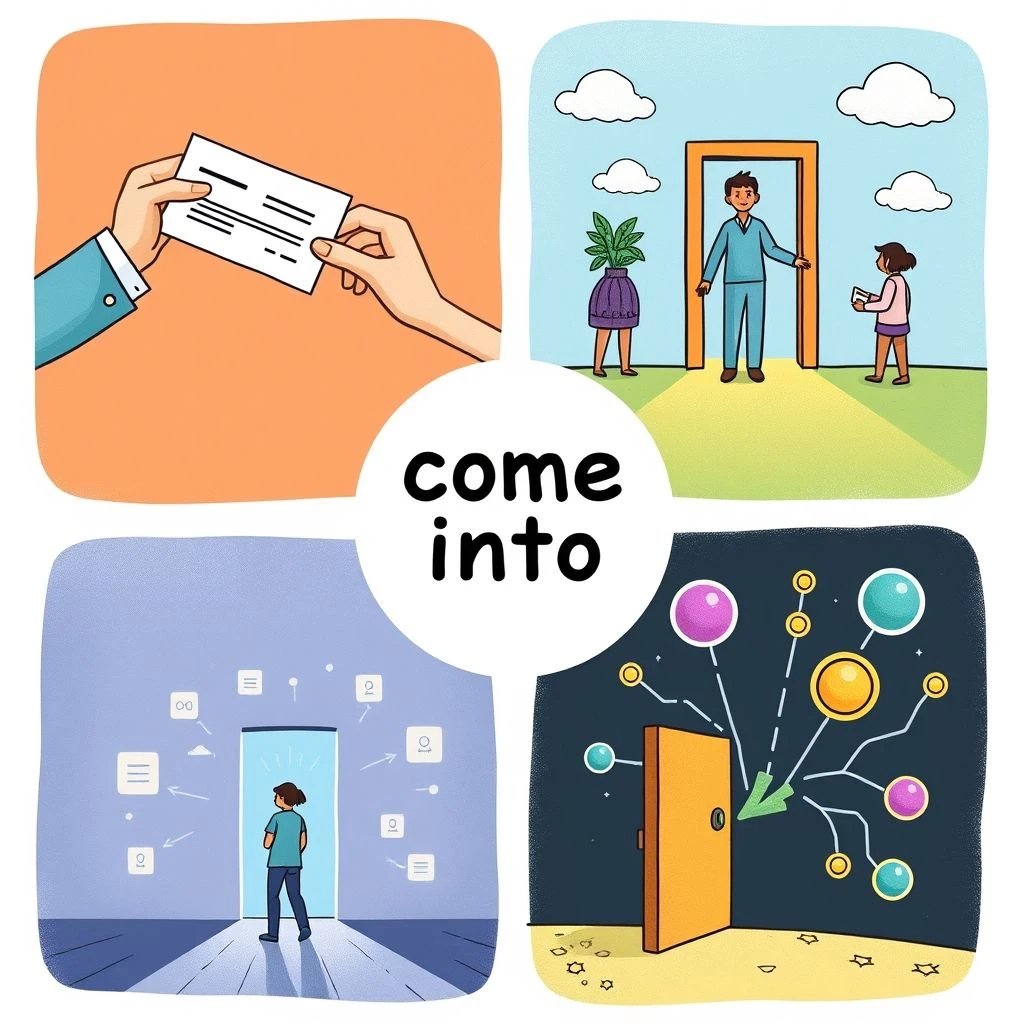 Hiểu Cụm Động Từ Come into Các Nghĩa và Cách Sử Dụng