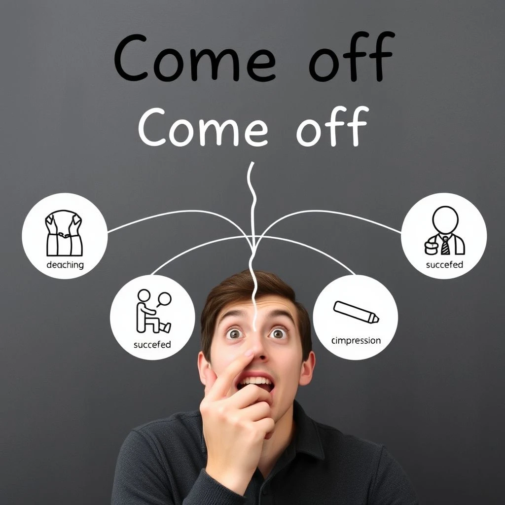 Hiểu về Cụm Động Từ "Come off": Ý Nghĩa và Cách Dùng