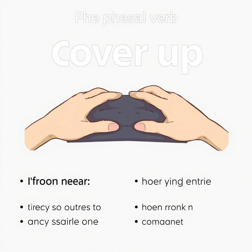 Cover up' Phrasal Verb Hiểu Nghĩa và Cách Dùng Cho Người Học Tiếng Anh