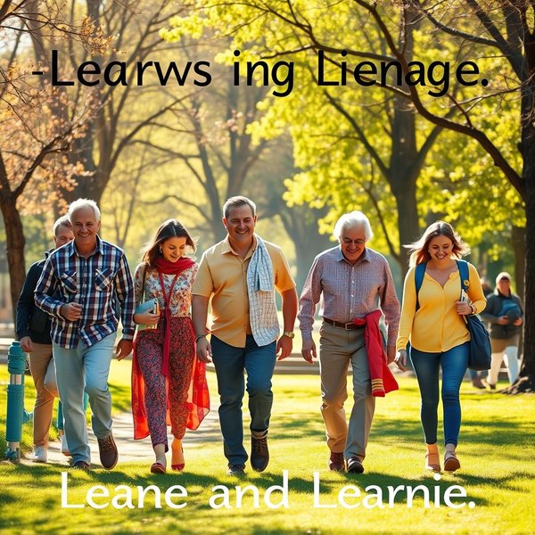 Image showing people walking together with text overlay: Understanding the Phrasal Verb 'Come Along'