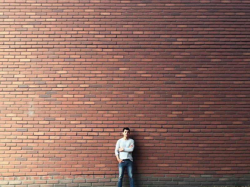 Image illustrating the concept of facing a barrier with the phrasal verb "come up against"