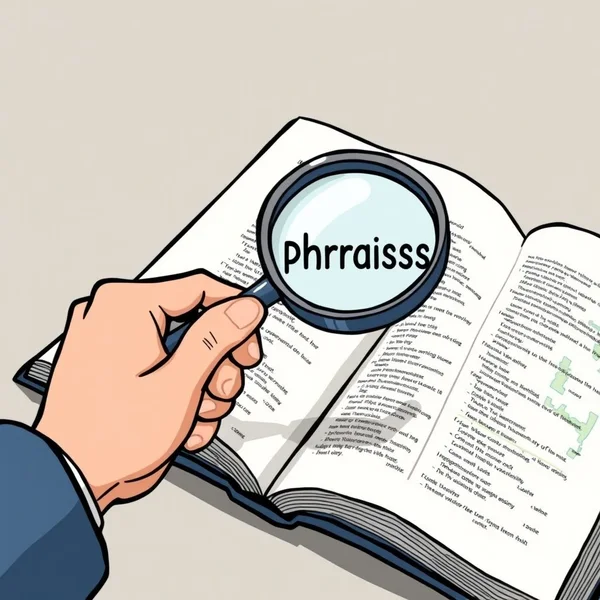 Understanding the phrasal verb delve into
