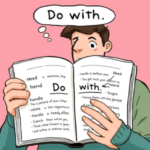 Tìm hiểu Cụm Động Từ Do with Ý nghĩa và Cách Dùng