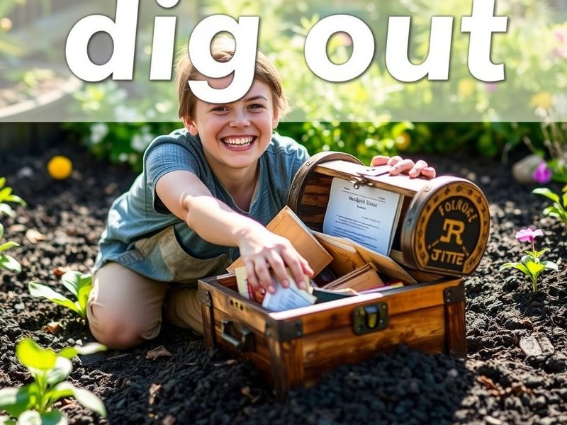 Image showing someone trying to Dig out information from a pile of books or a box