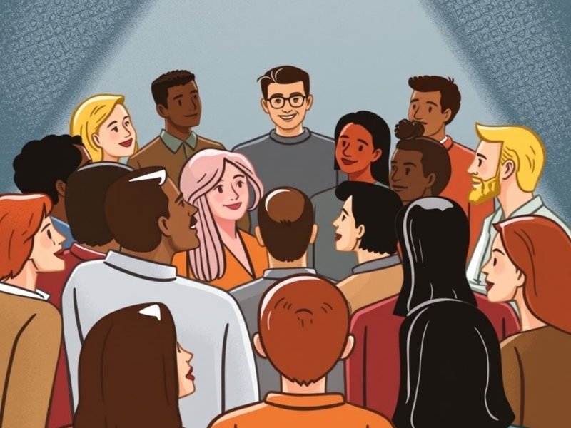 Image showing people being called to a meeting to illustrate the meaning of "Draft in"