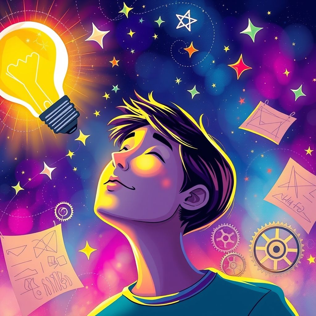 Desbloqueando a Criatividade Entendendo o Phrasal Verb Dream Up