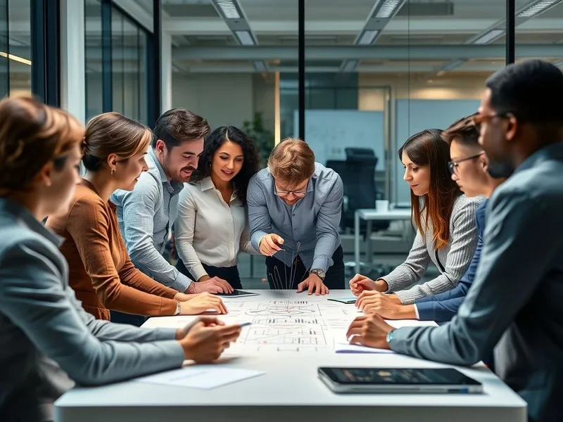 Image showing people being called to a meeting to illustrate the meaning of "Draft in"