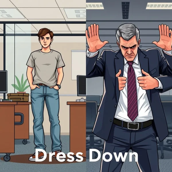 Understanding the phrasal verb Dress down and its meanings