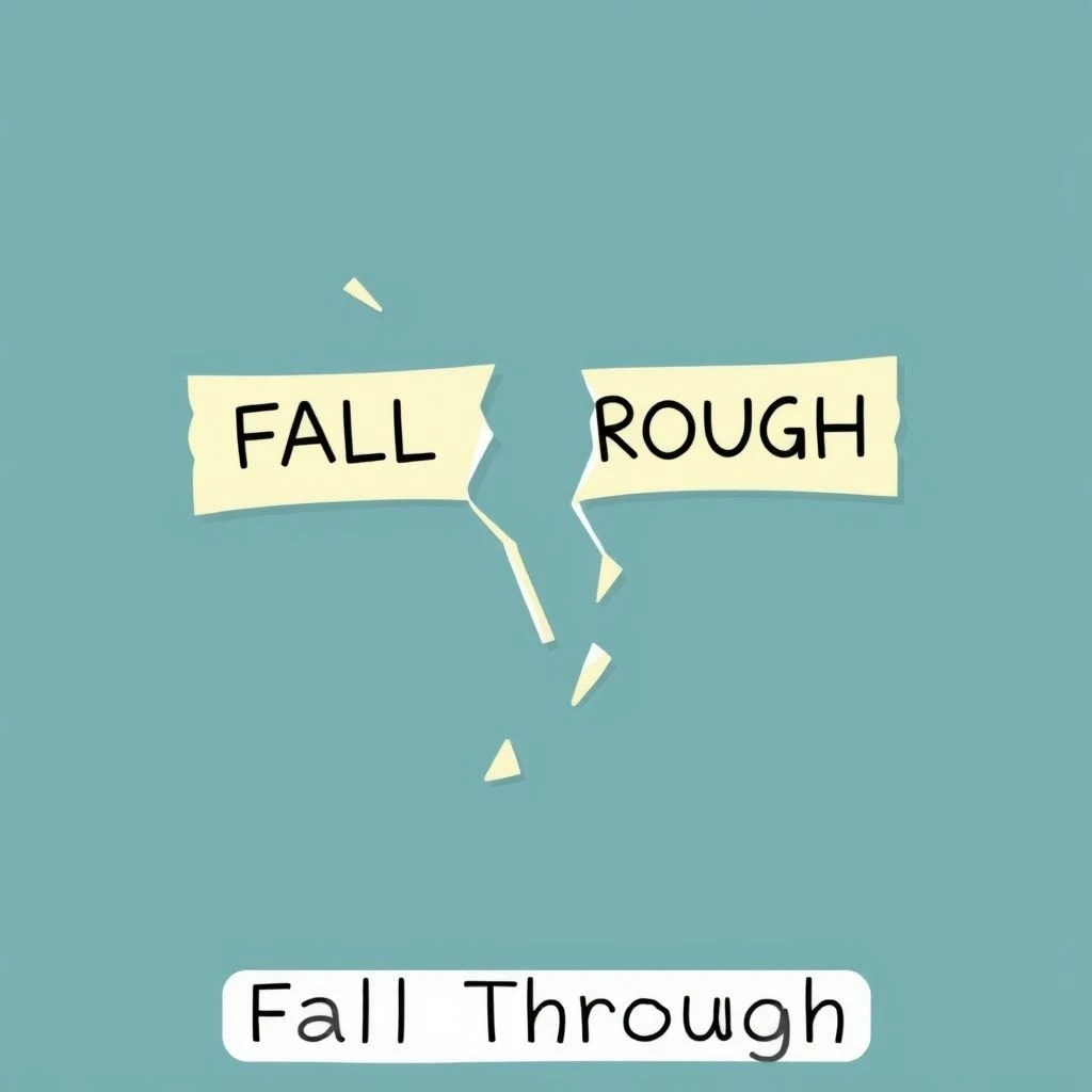 Compreenda o Verbo Frasal Fall Through Quando Planos Falham