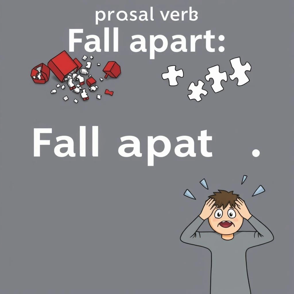 Comprender Fall apart Cómo Usar Correctamente un Phrasal Verb Clave