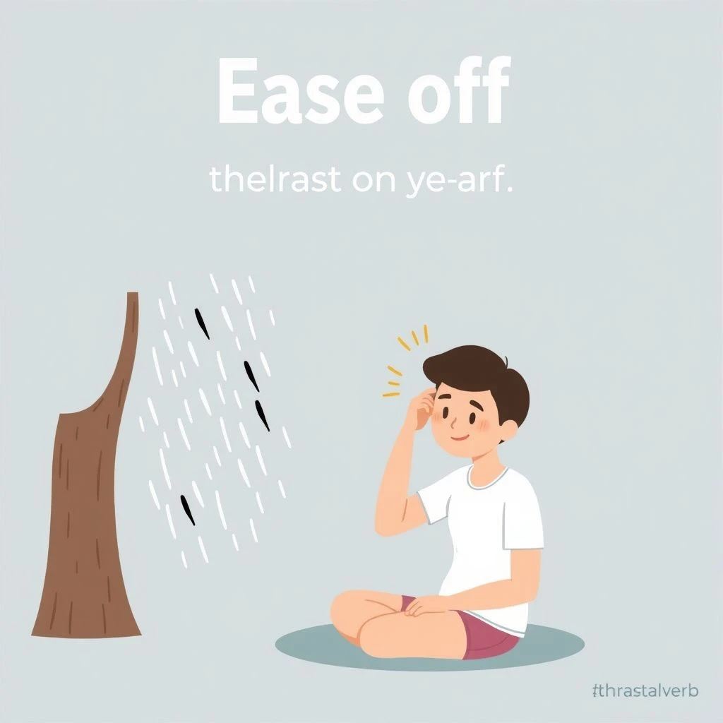 Entendendo Ease off: Significados, Estruturas e Uso do Phrasal Verb