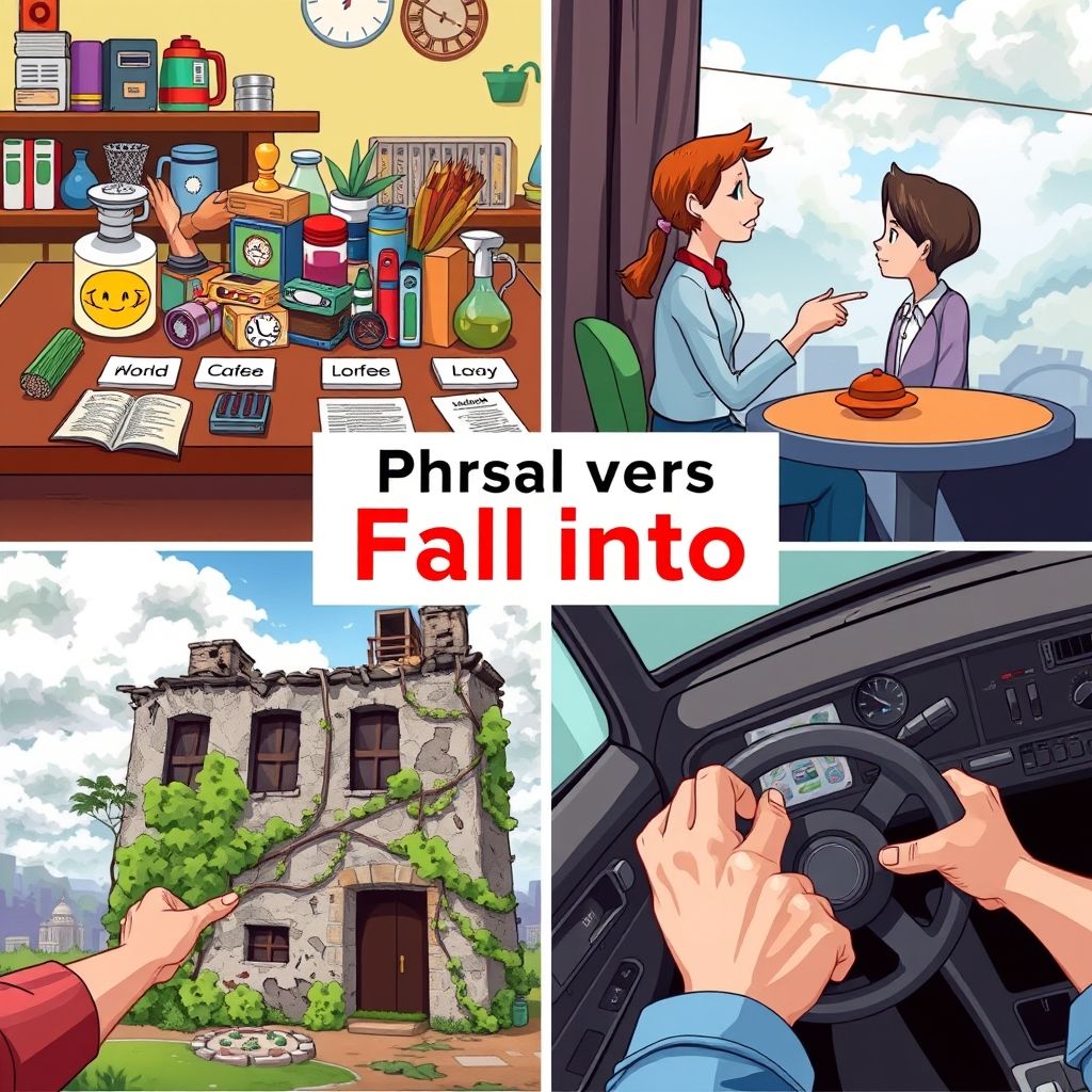 Hiểu về Cụm động từ Fall into Cách Sử dụng Chính xác