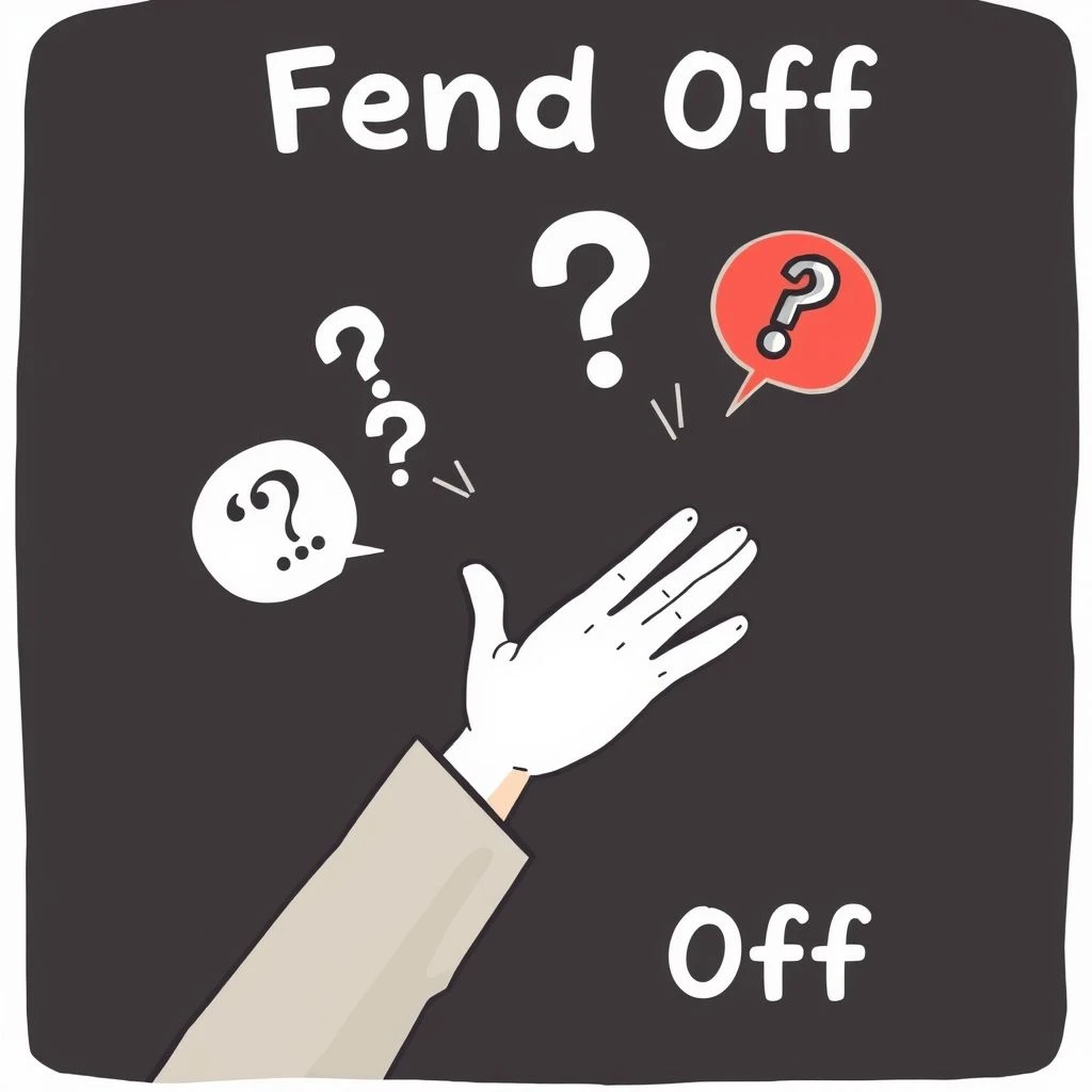 Compreendendo Fend Off O Verbo Frasal Essencial em Inglês