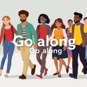 Aprenda a usar o versátil phrasal verb Go along em inglês