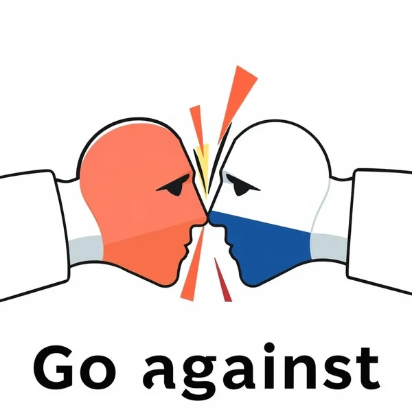Understanding the phrasal verb go against and its common uses