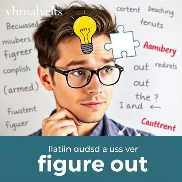 Understanding the phrasal verb figure out